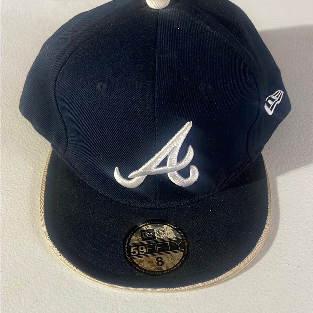 New Era Navy Baseball Cap Atlanta Braves